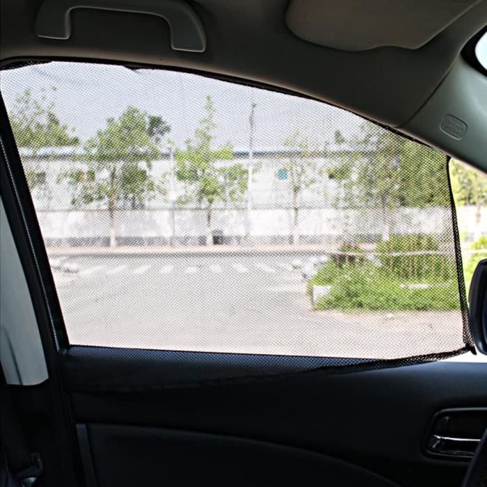 Pare-soleil magnétique pour vitres latérales de voiture, rideaux