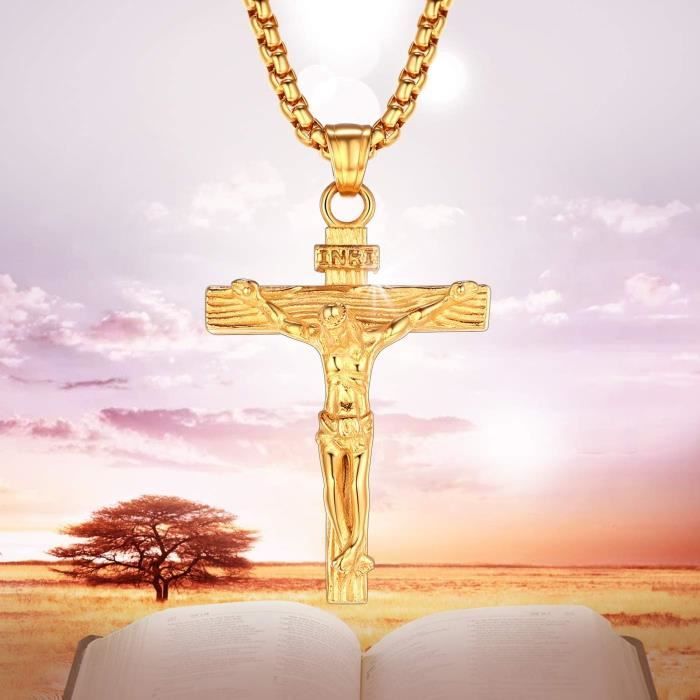 croix chrétienne noire