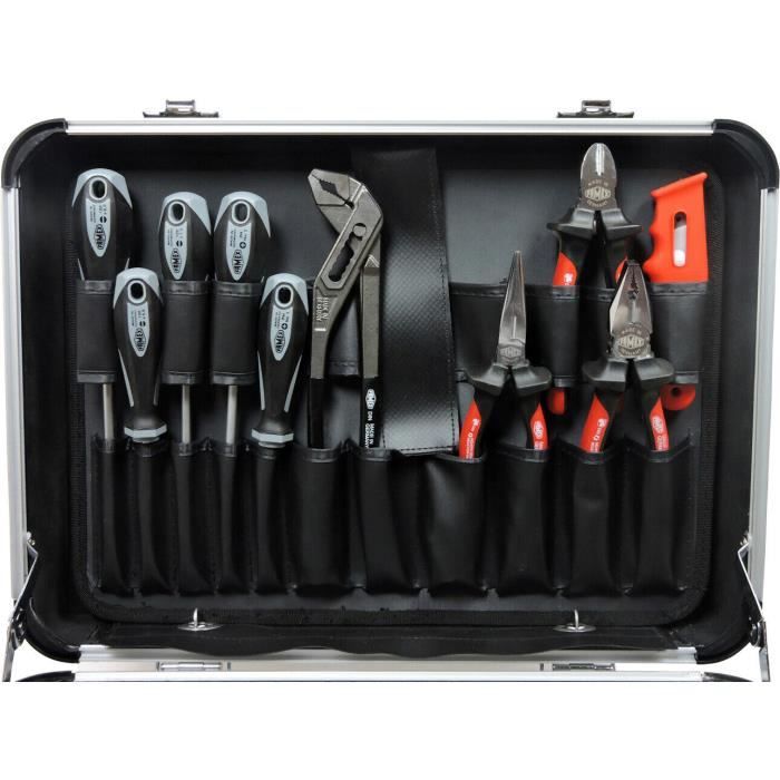 FAMEX 723-47 Boîte à outils complete malette à outils valise coffret  outillage