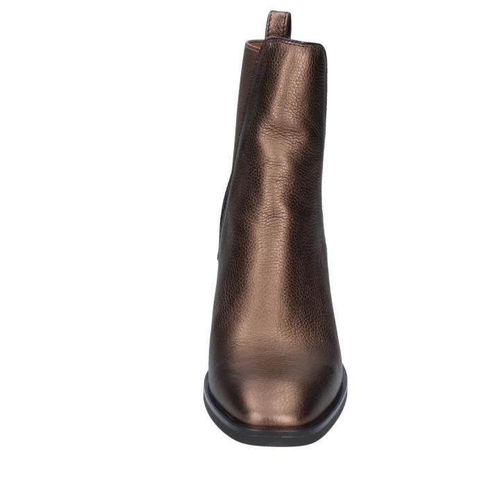 Bottines bronze femme shop