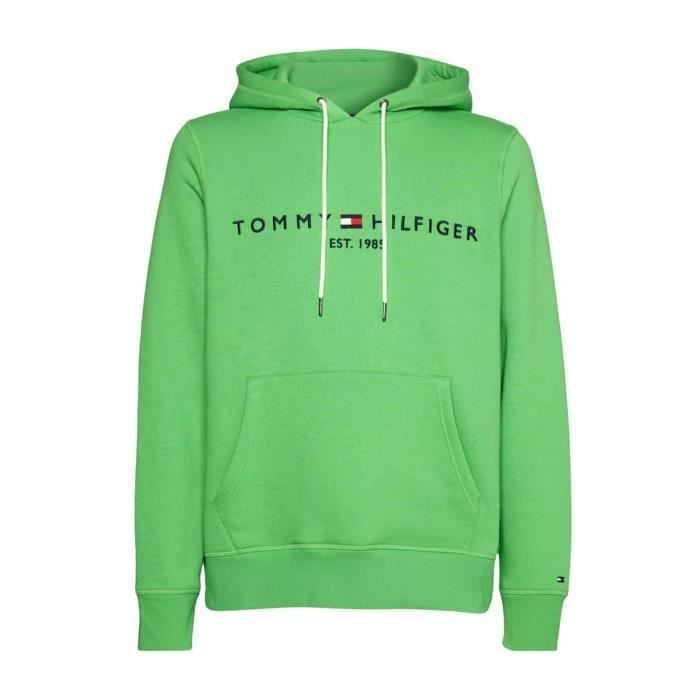 Sweat tommy vert fluo deals