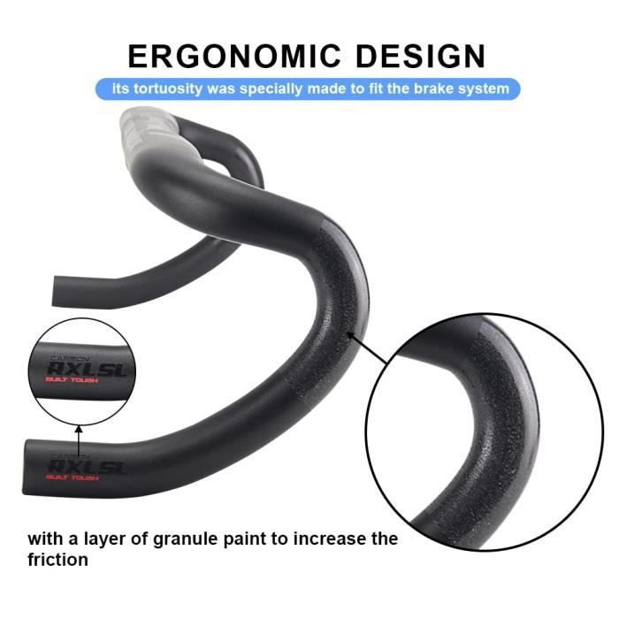Cintre velo deals route ergonomique
