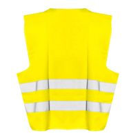 Gilet Sécurité Visible 300 M Nuit Gilet De Sécurité Réfléchissant - Orange, Taille XL - Haute Visibilité Nuit (300 M), Léger, Respirant Gilet Haute Visibilité Moto Travail