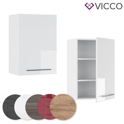 Élément haut VICCO Fame-Line blanc/Gris noble 60 cm - Maison