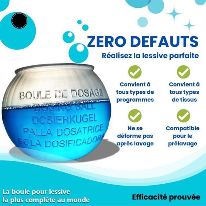 Boule Doseuse Lessive Carrefour