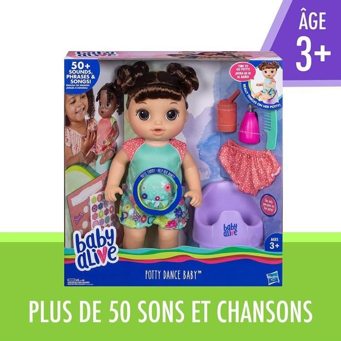 Baby alive va hotsell sur le pot