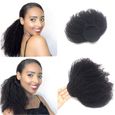 Accessoire Cheveux Afro Cdiscount Amazing afro kinky curly synthetic chignon bun with two plastic. accessoire cheveux afro