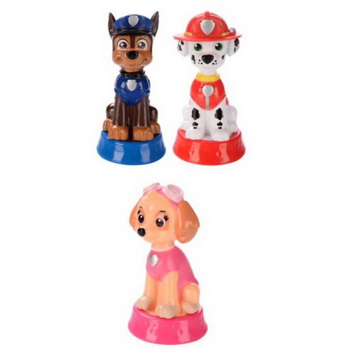 Lot 3 Figurines Pat Patrouille Decor Gateau Anniversaire Paw Patrol Achat Vente Figurine Decor Gateau Cdiscount