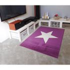 Tapis enfant STAR violet DEBONSOL - 120x170cm