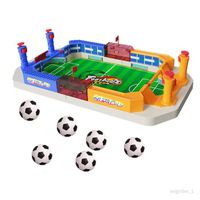 Jeu de football de table, mini jeu de football de table, jouet de bureau pour jeu d'intérieur, mini jeu de baby-foot pour 6 balles