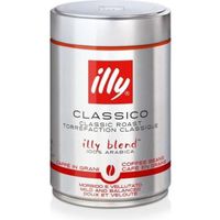 LOT DE 6 - ILLY - Classico Café en grains Espresso - Boite de 250 g