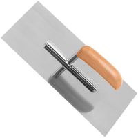 PrixPrime - Truelle rectangulaire avec manche en bois pour l'application de matériaux de revêtement 30 x 15 cm