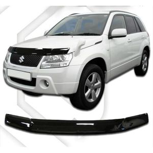 Déflecteurs Latéraux ClimAir Pour Suzuki Grand Vitara 5 Portes 2005 - Portes Avant Gris Fumée
