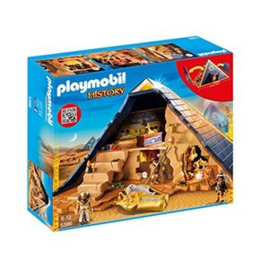 FIGURINE - PERSONNAGE Playmobil - Poupon 5386 Pyramide du Pharaon égypti