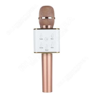 TOSING 04 Micro Karaoké Sans Fil Bluetooth,10W double haut-parleurs MIC  Volume +/-,USB/Aux bricolage aigus/graves/écho pour adultes/enfants maison