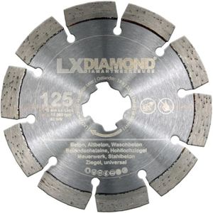 DISQUE DE DÉCOUPE LXDIAMOND Disque diamanté 125 mm  X lock disque à 