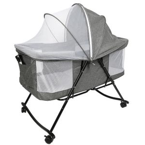 Trottine Lit Parapluie Hypnos Nami Gris Cdiscount Puericulture Eveil Bebe