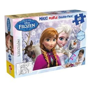 PUZZLE Puzzle double La Reine des neiges - Disney - 60 pc