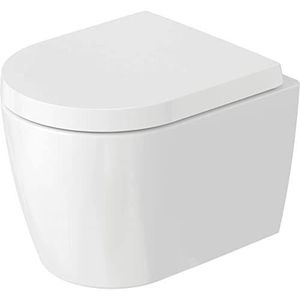 WC - TOILETTES Wc Suspendu Compact, Rimless, Blanc - Blanc Mat Du