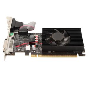 CARTE GRAPHIQUE INTERNE Fdit Carte graphique DDR3 GT610 1GB DDR3 64bit car
