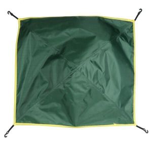 TENTE DE CAMPING 2xOutdoor Camping Rainfly Tent Tarp Tente Protection Accessoire Armée Vert FFITYLE