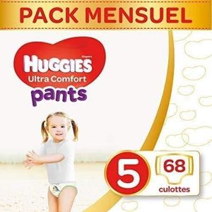 COUCHE HUGGIES Ultra Comfort - Culottes Bébé Unisexe x68 Taille 5