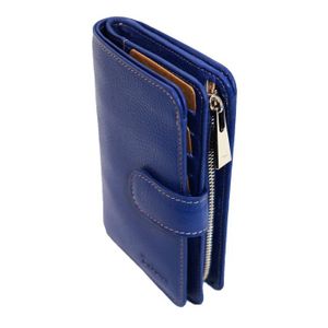 3 Couleurs KATANA Porte Monnaie Porte feuile /à Fermoir en Cuir r/éf 553010 Noir