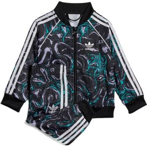 Ensemble de survêtement veste jogging 3S noir homme - Adidas