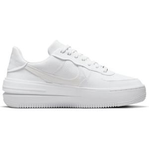 BASKET Baskets - NIKE - Air Force 1 Pltaform - Femme - Bl