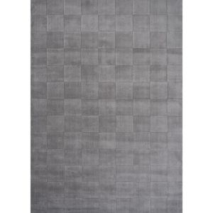 Tapis Pour Salon Uni Luzern Gris Clair 200x300 Par