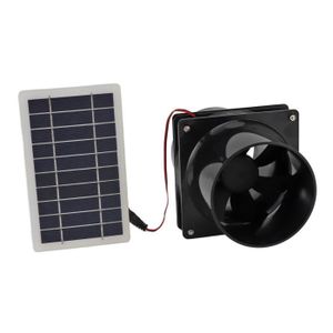 Ventilateur solaire portable pour voiture : Expulser l'air chaud et le  remplace par de l'air plus frais