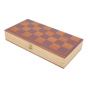 JEU SOCIÉTÉ - PLATEAU VINGVO jeu d'échiquier pliable Jeu d'échecs en boi