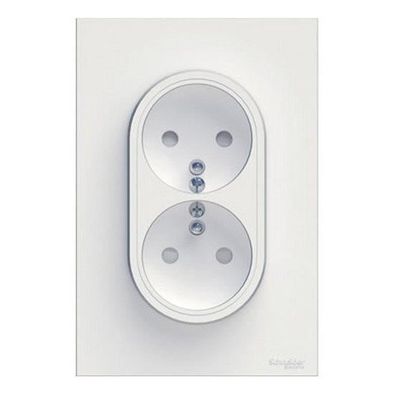 Tappo Spina 2 Poli Presa Di Terra Francese Sicurezza In Alluminio Simon 82 Simon 86289678