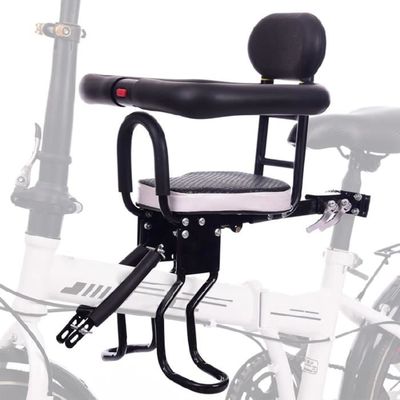 Siège Vélo Avant Enfant – Avec Pédales Et Arceau Sécurité, Jusqu’à 30 Kg, 8 Mois à 6 Ans