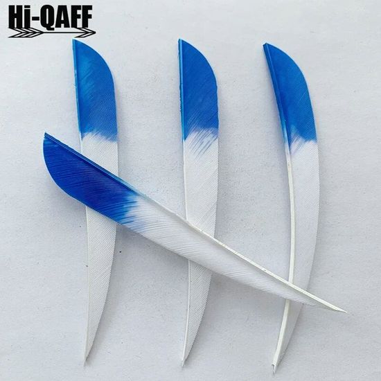 Flèches En Bois TOPARCHERY 32 Pouces - Plumes De Dinde - Pour Arc Recourbé Ou Long - 12 Pièces