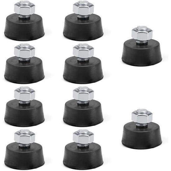 JUGUTA 4 Pièces Anti-Glissement Tapis De Réduction,Isolateur