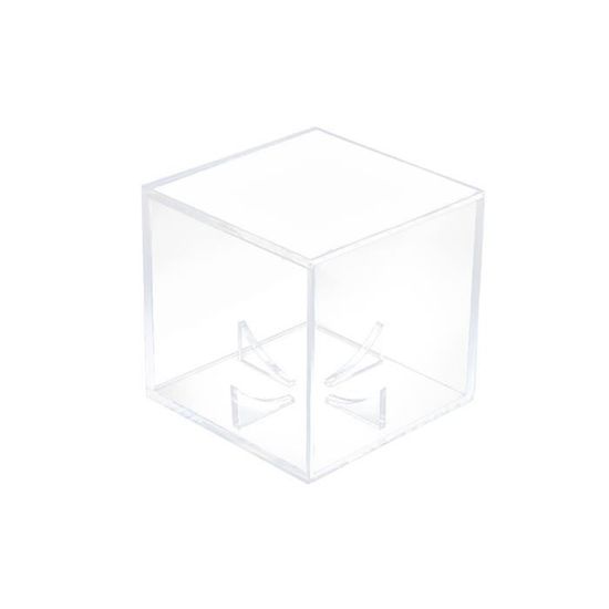 2 Supports Baseball Acrylique Transparents 10x5cm - Présentation Et Rangement Collection Baseball Signés