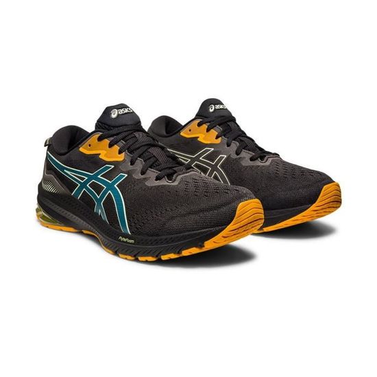 Chaussures de Running ASICS GT 1000 11 Gtx Homme Noir Drop 10mm Regulier Cdiscount Sport