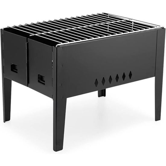 Vert Mini Gril à Charbon De Bois Portable Jetable, Gril Extérieur, Gril