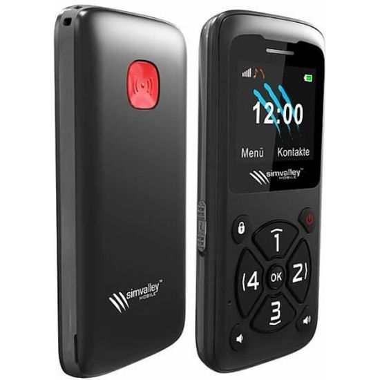 Téléphone mobile - SIMVALLEY MOBILE - RX-800.mp3 - Fonction Garantruf Premium - GSM quadribande