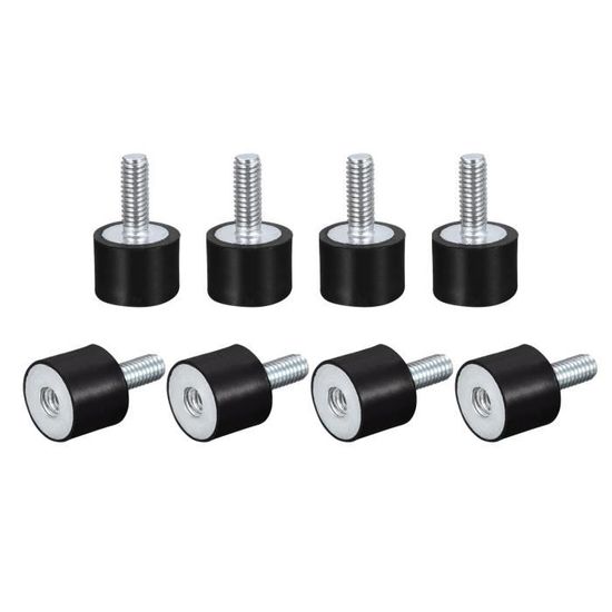 M6 Mâle Femelle Silent Bloc Support Caoutchouc Vibration Isolateurs
