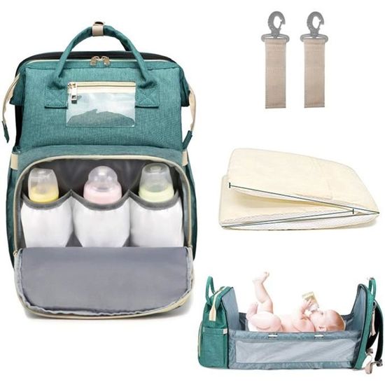SURENHAP 3 EN 1 Sac langer Berceau B b de voyage Portable