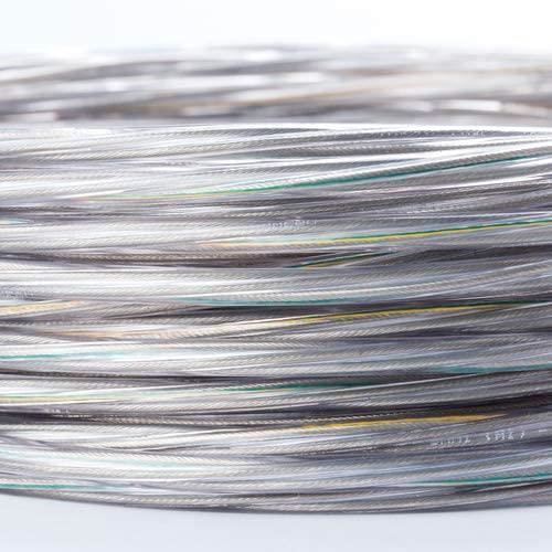 Câble électrique 3 fils en plastique transparent 3 x 0,75 mm2