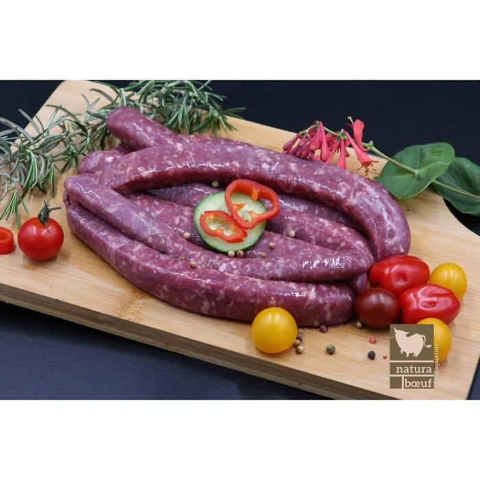 saucisse de bœuf X 8
