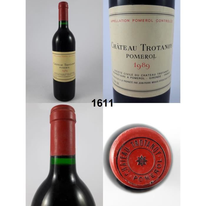 Château Trotanoy 1989 - N° : 1611, Pomerol, Rouge