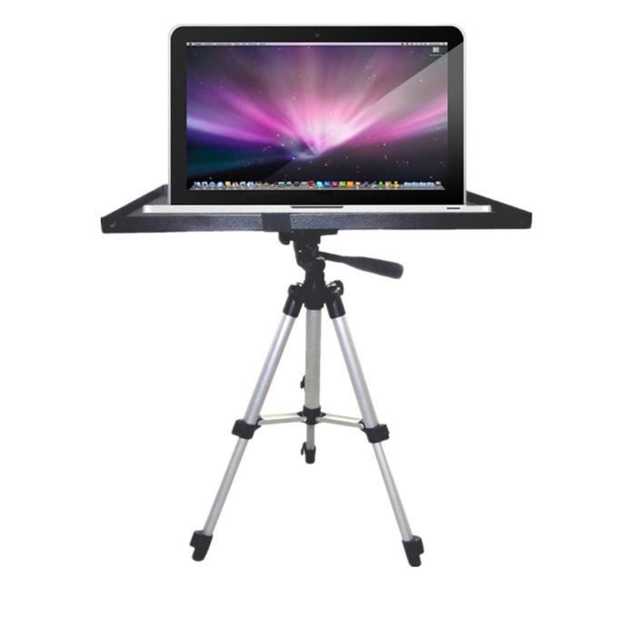Support de plateau de moniteur pour ordinateur portable pour projecteur pour pied de trépied à 1/4 vis