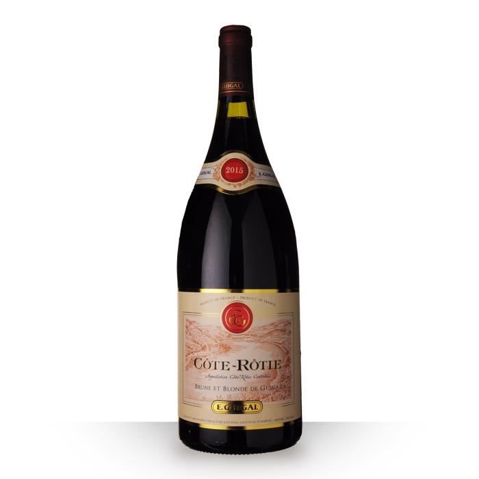 Magnum Guigal Brune et Blonde 2015 AOC Côte-Rôtie - 150cl - Vin Rouge