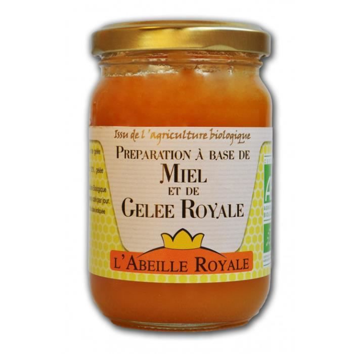 Abeille royale - Préparation à base de miel & gelée royale 250gr