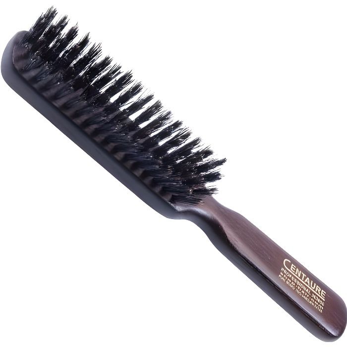 Brosse plate poils sanglier, 4 rangs