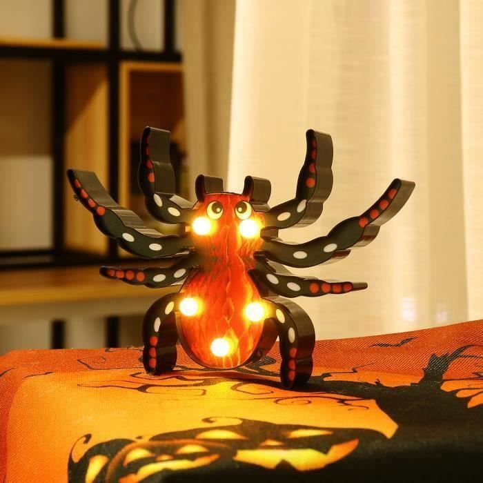 Guirlande Lumineuse Décorative Halloween Intérieur Lampe Araignée B